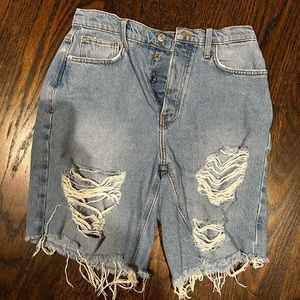 Jean shorts